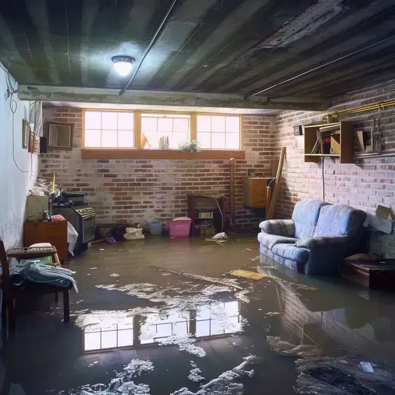 Flooded Basement Cleanup in Wayne, ME